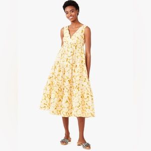 NWT Kate Spade Daisy Poplin Vineyard Midi Dress